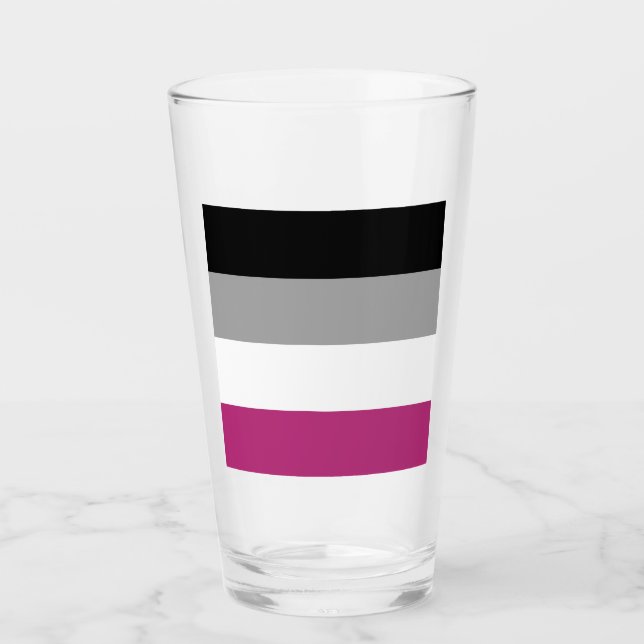 Gynephilia Pride Flag Glass (Front)