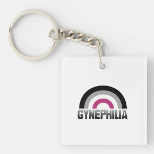Gynephilia Pride Key Ring