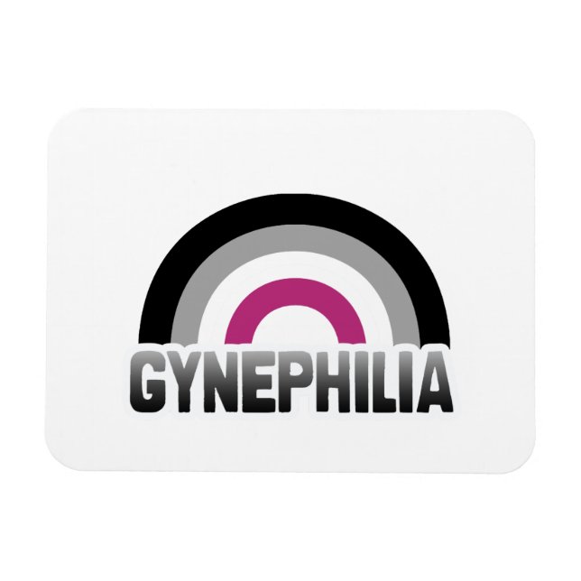 Gynephilia Pride Magnet (Horizontal)