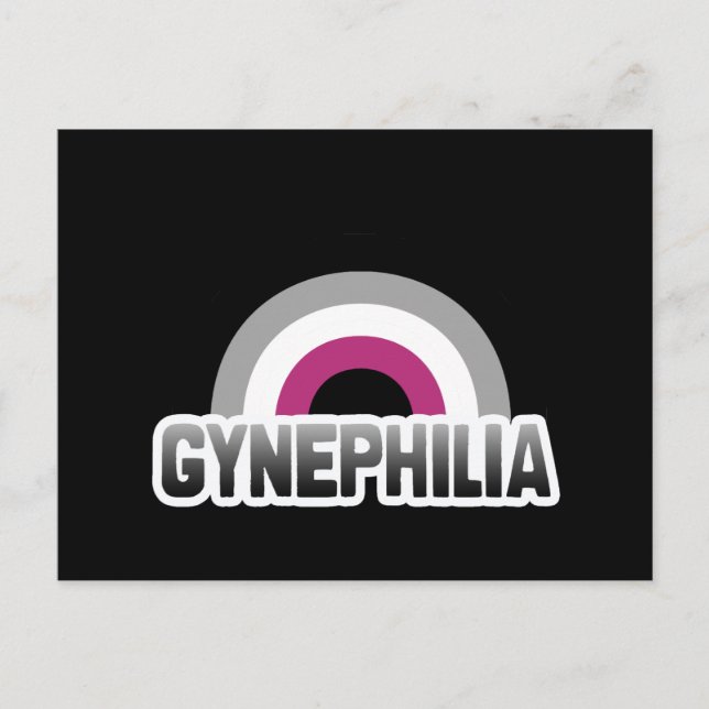 Gynephilia Pride Postcard (Front)