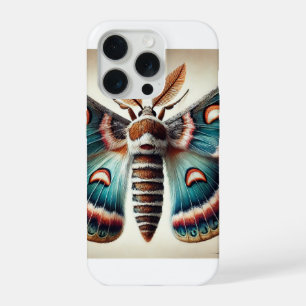 Gynnidomorpha Moth Dorsal View 220824IREF208 - Wat iPhone 15 Pro Case