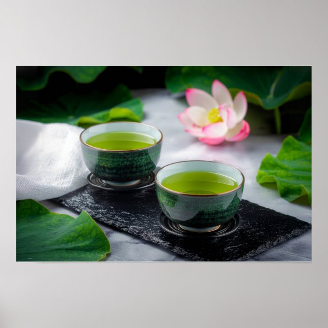 Gyokuro - Green Tea - ZEN BUDDHISM Poster (Front)