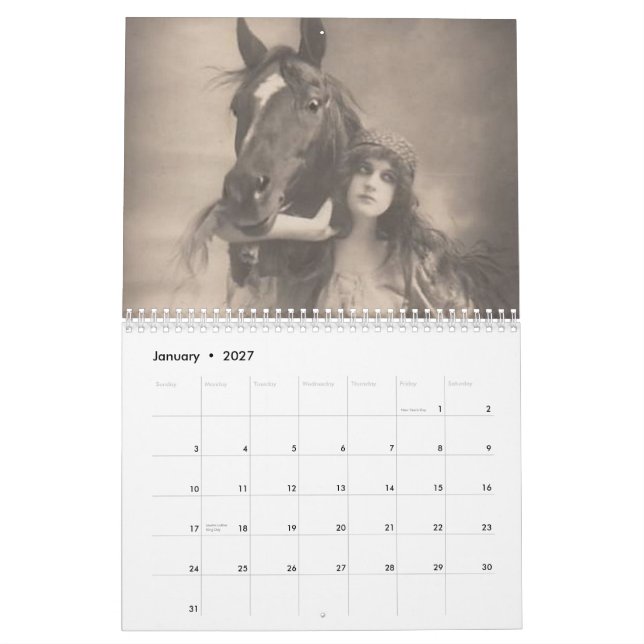 Gypsies Calendar (Jan 2027)