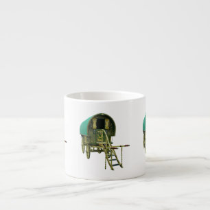 Gypsy bowtop caravan espresso cup