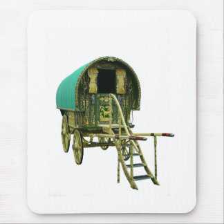 Gypsy caravan mouse pad