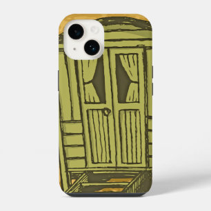 Gypsy caravan wagon iPhone 14 case