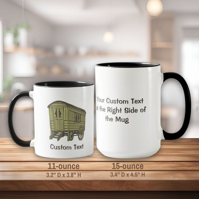 Gypsy caravan wagon mug (Creator Uploaded)