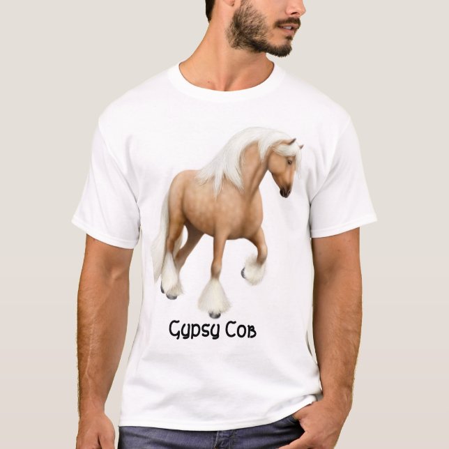 Gypsy Cob Horse T-Shirt (Front)
