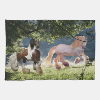 Gypsy Cob Stallions Tea Towel