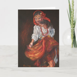 Gypsy Dancer Holiday Card