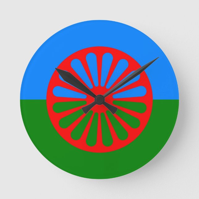 gypsy flag clock (Front)