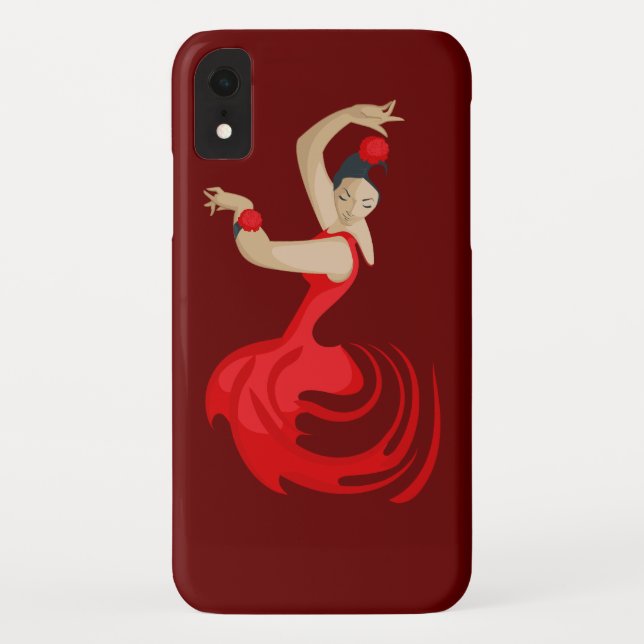 Gypsy Flamenco Dancer Case-Mate iPhone Case (Back)