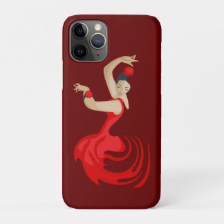 Gypsy Flamenco Dancer iPhone 11 Pro Case