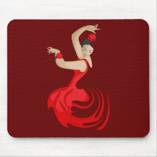 Gypsy Flamenco Dancer Mouse Pad