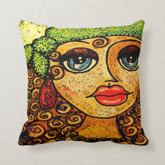 Gypsy girl cushion