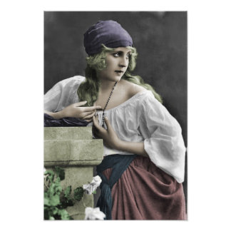 Gypsy Girl Photo Print