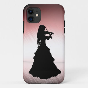 Gypsy Girl Plays Violin iPhone 11 Case