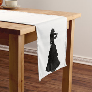 Gypsy Girl Plays Violin Medium Table Runner