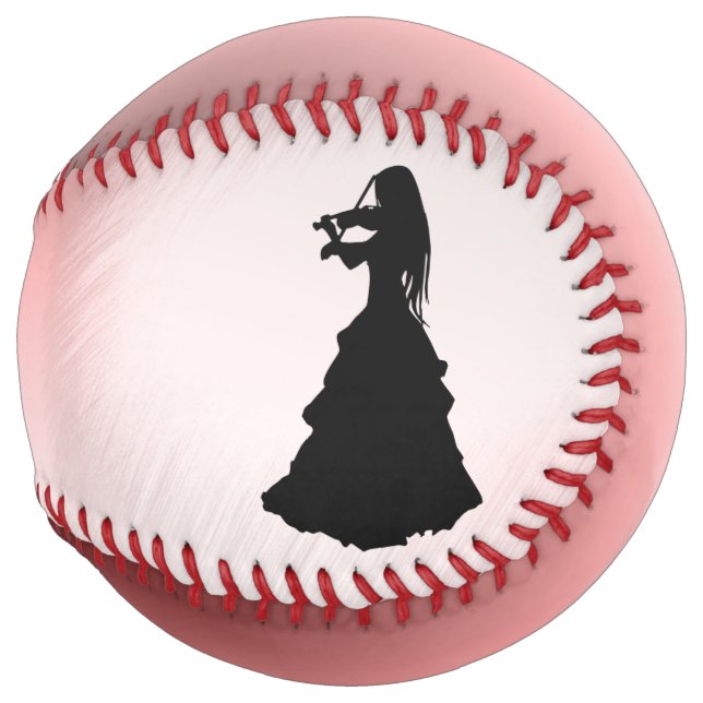 Gypsy Girl Plays Violin Softball (Front Right)