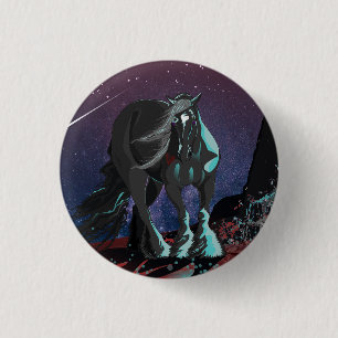 Gypsy Heart 3 Cm Round Badge