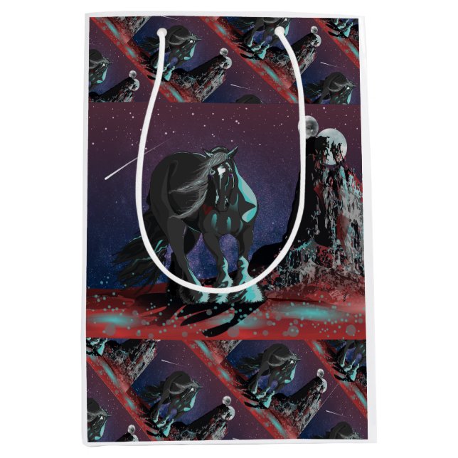 Gypsy Heart Medium Gift Bag (Front)