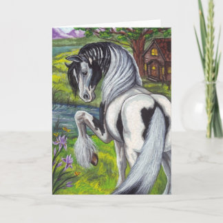 GYPSY HORSE Cabin Note card