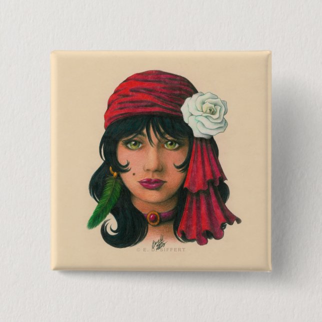 Gypsy II 15 Cm Square Badge (Front)