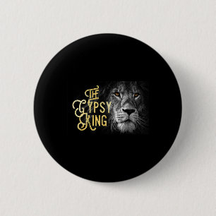 Gypsy King Lion 6 Cm Round Badge