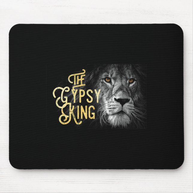 Gypsy King Lion  Mouse Pad (Front)
