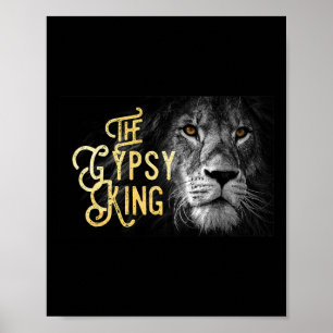 Gypsy King Lion Poster