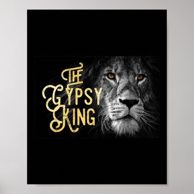 Gypsy King Lion  Poster (Front)