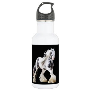 Gypsy Mare Stallion Draught Horse 532 Ml Water Bottle