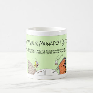 Gypsy Moth and the Hag Moth Coffee Mug
