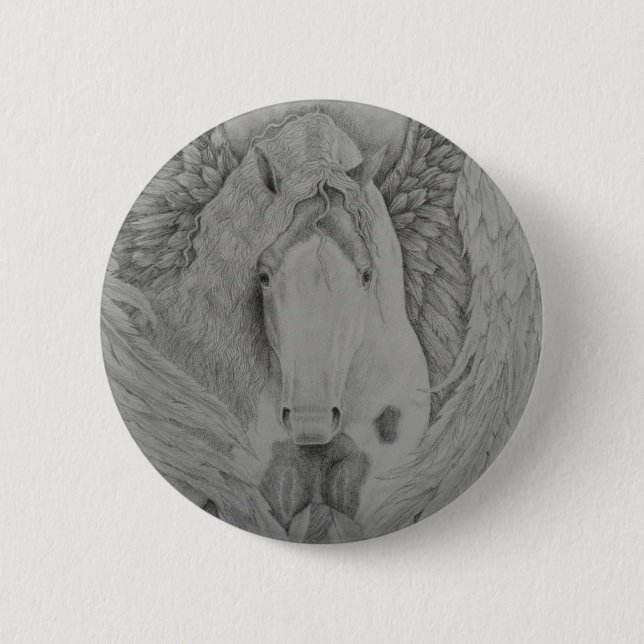 Gypsy Pegasus Button (Front)