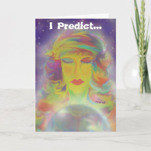 Gypsy Prediction Birthday Card