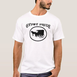 Gypsy Pride Black & White Caravan T-Shirt