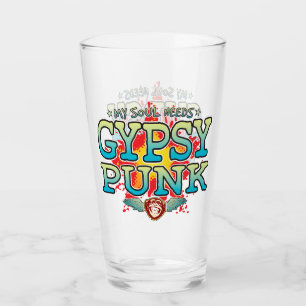 Gypsy Punk Soul Glass Tumbler