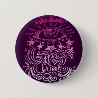 Gypsy Queen 6 Cm Round Badge