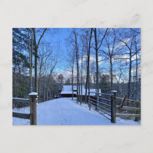 Gypsy Road Vacation Cabin in Winter 2022 Postcard