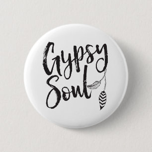 Gypsy Soul 6 Cm Round Badge