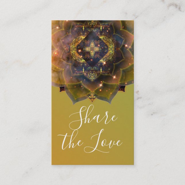 Gypsy Soul Mandala Referral Card (Front)