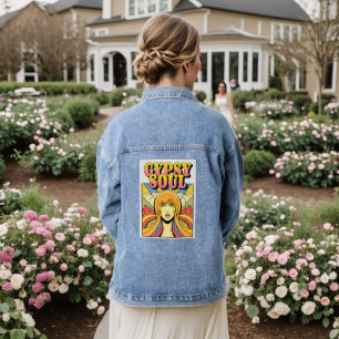 GYPSY SOUL VINTAGE HIPPIE Denim Jacket