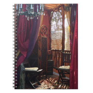 Gypsy Theater with Chandelier welcomes you! Notebook