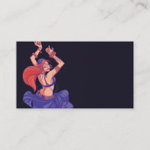 Gypsy tribal dancer dance with cymbals