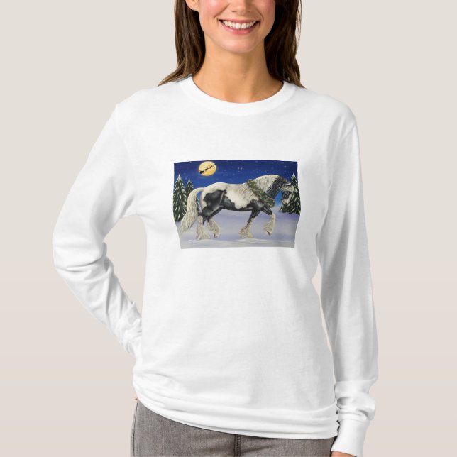 Gypsy Vanner Holiday Shirt (Front)