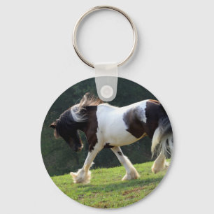 Gypsy Vanner Key Ring
