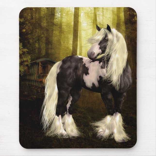 Gypsy Vanner Mousepad (Front)