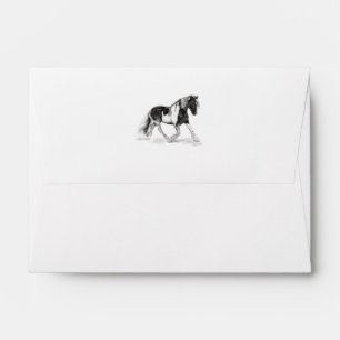Gypsy Vanner Paint Horse Envelope
