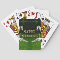 Gypsy Vanners Playing Cards