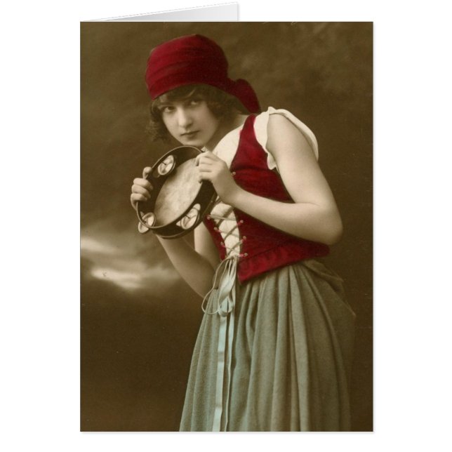 Gypsy vintage girl (Front)